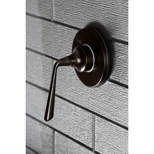 KS3035ZL Single-Handle Wall Mount Three-Way Diverter Valve with Trim Kit, Oil Rubbed Bronze