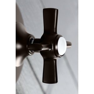 KS3035ZX Single-Handle Wall Mount Three-Way Diverter Valve with Trim Kit, Oil Rubbed Bronze