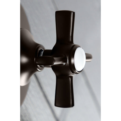 KS3035ZX Single-Handle Wall Mount Three-Way Diverter Valve with Trim Kit, Oil Rubbed Bronze