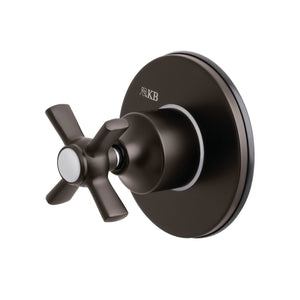 KS3035ZX Single-Handle Wall Mount Three-Way Diverter Valve with Trim Kit, Oil Rubbed Bronze