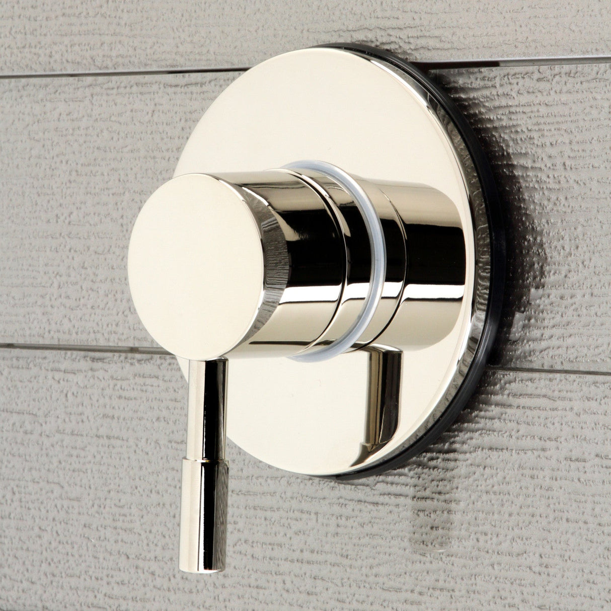 Concord KS3036DL Single-Handle Wall Mount Three-Way Diverter Valve with Trim Kit, Polished Nickel