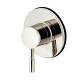 Concord KS3036DL Single-Handle Wall Mount Three-Way Diverter Valve with Trim Kit, Polished Nickel