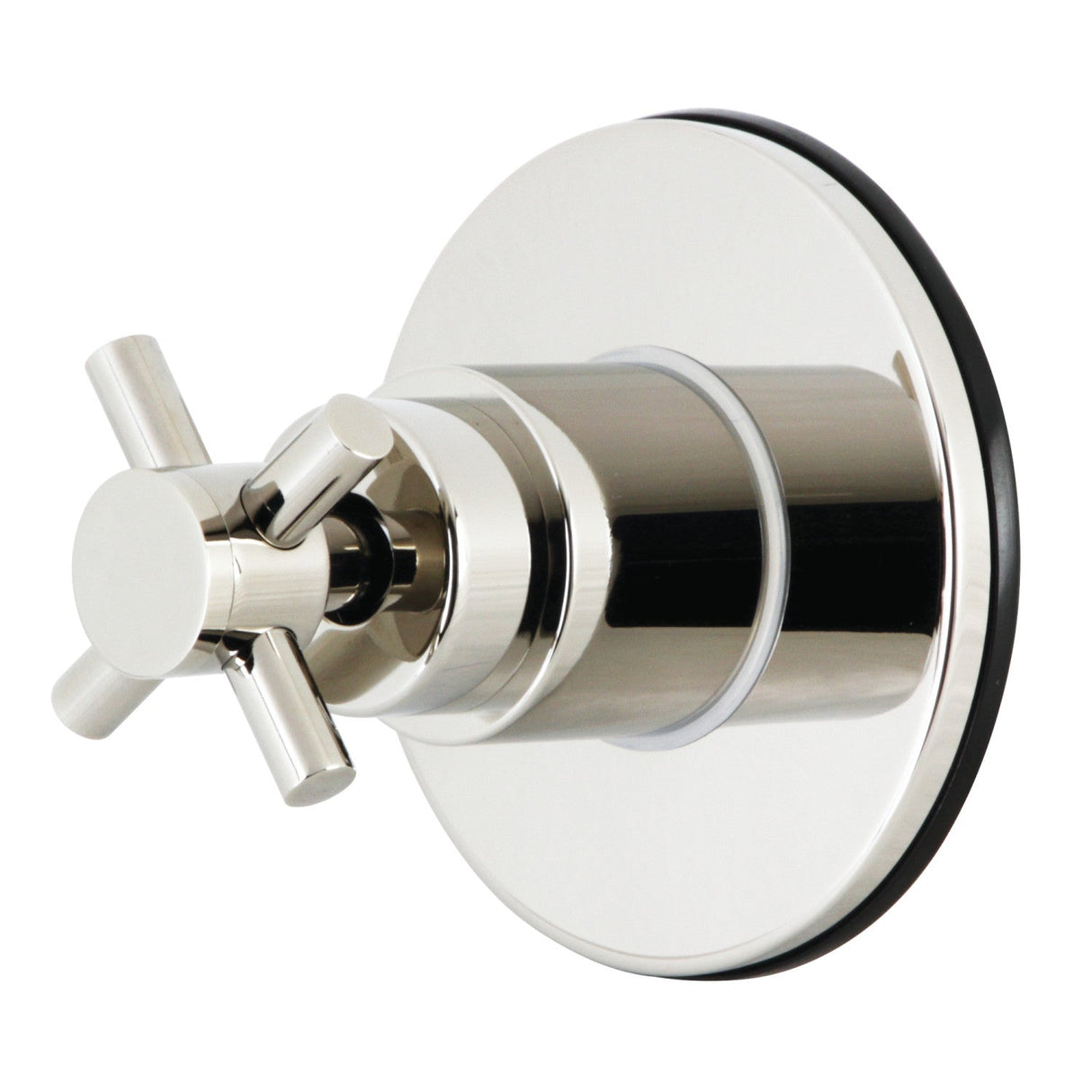 Concord KS3036DX Single-Handle Wall Mount Three-Way Diverter Valve with Trim Kit, Polished Nickel