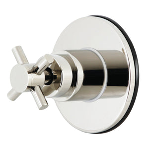 Concord KS3036DX Single-Handle Wall Mount Three-Way Diverter Valve with Trim Kit, Polished Nickel