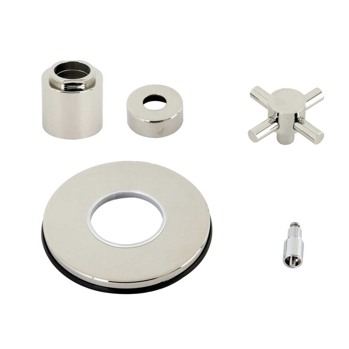 Concord KS3036DXT Three-Way Diverter Valve Trim, Polished Nickel