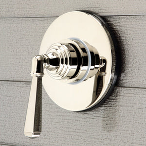 KS3036HL Single-Handle Wall Mount Three-Way Diverter Valve with Trim Kit, Polished Nickel