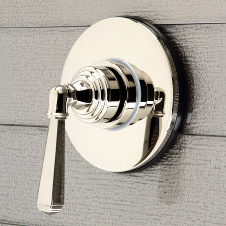 KS3036HL Single-Handle Wall Mount Three-Way Diverter Valve with Trim Kit, Polished Nickel