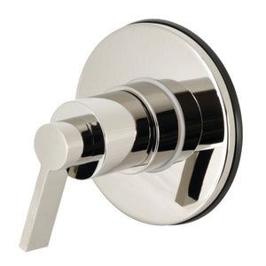 NuvoFusion KS3036NDL Single-Handle Wall Mount Three-Way Diverter Valve with Trim Kit, Polished Nickel