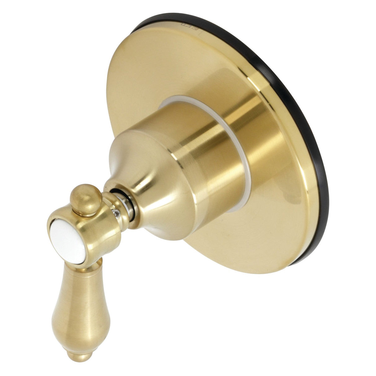 Heirloom KS3037BAL Single-Handle Wall Mount Three-Way Diverter Valve with Trim Kit, Brushed Brass