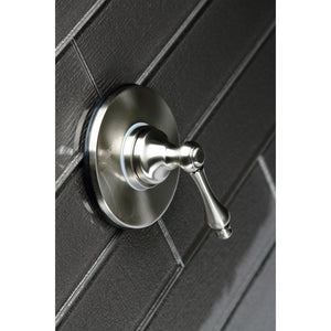 KS3038AL Single-Handle Wall Mount Three-Way Diverter Valve with Trim Kit, Brushed Nickel