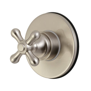 KS3038AX Single-Handle Wall Mount Three-Way Diverter Valve with Trim Kit, Brushed Nickel
