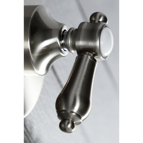 Heirloom KS3038BAL Single-Handle Wall Mount Three-Way Diverter Valve with Trim Kit, Brushed Nickel