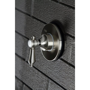 Heirloom KS3038BAL Single-Handle Wall Mount Three-Way Diverter Valve with Trim Kit, Brushed Nickel