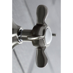 KS3038BEX Single-Handle Wall Mount Three-Way Diverter Valve with Trim Kit, Brushed Nickel