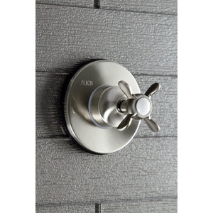 KS3038BEX Single-Handle Wall Mount Three-Way Diverter Valve with Trim Kit, Brushed Nickel