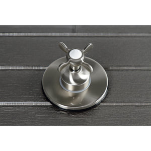 KS3038BEX Single-Handle Wall Mount Three-Way Diverter Valve with Trim Kit, Brushed Nickel