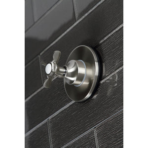 KS3038BEX Single-Handle Wall Mount Three-Way Diverter Valve with Trim Kit, Brushed Nickel