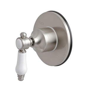 Bel-Air KS3038BPL Single-Handle Wall Mount Three-Way Diverter Valve with Trim Kit, Brushed Nickel