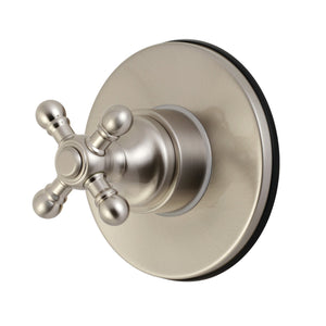 KS3038BX Single-Handle Wall Mount Three-Way Diverter Valve with Trim Kit, Brushed Nickel