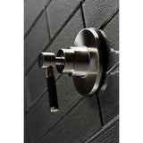 Kaiser KS3038DKL Single-Handle Wall Mount Three-Way Diverter Valve with Trim Kit, Brushed Nickel