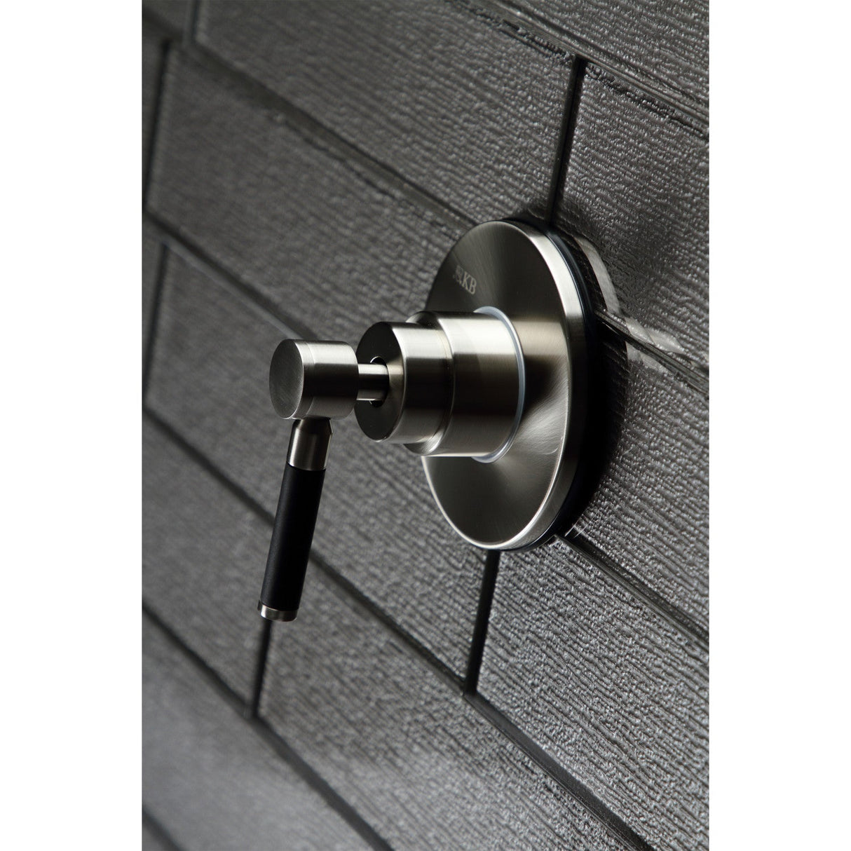 Kaiser KS3038DKL Single-Handle Wall Mount Three-Way Diverter Valve with Trim Kit, Brushed Nickel