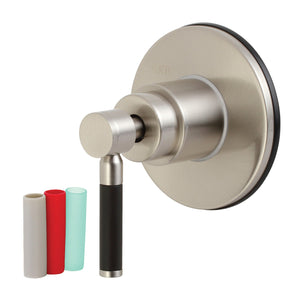 Kaiser KS3038DKL Single-Handle Wall Mount Three-Way Diverter Valve with Trim Kit, Brushed Nickel