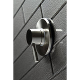 Concord KS3038DL Single-Handle Wall Mount Three-Way Diverter Valve with Trim Kit, Brushed Nickel
