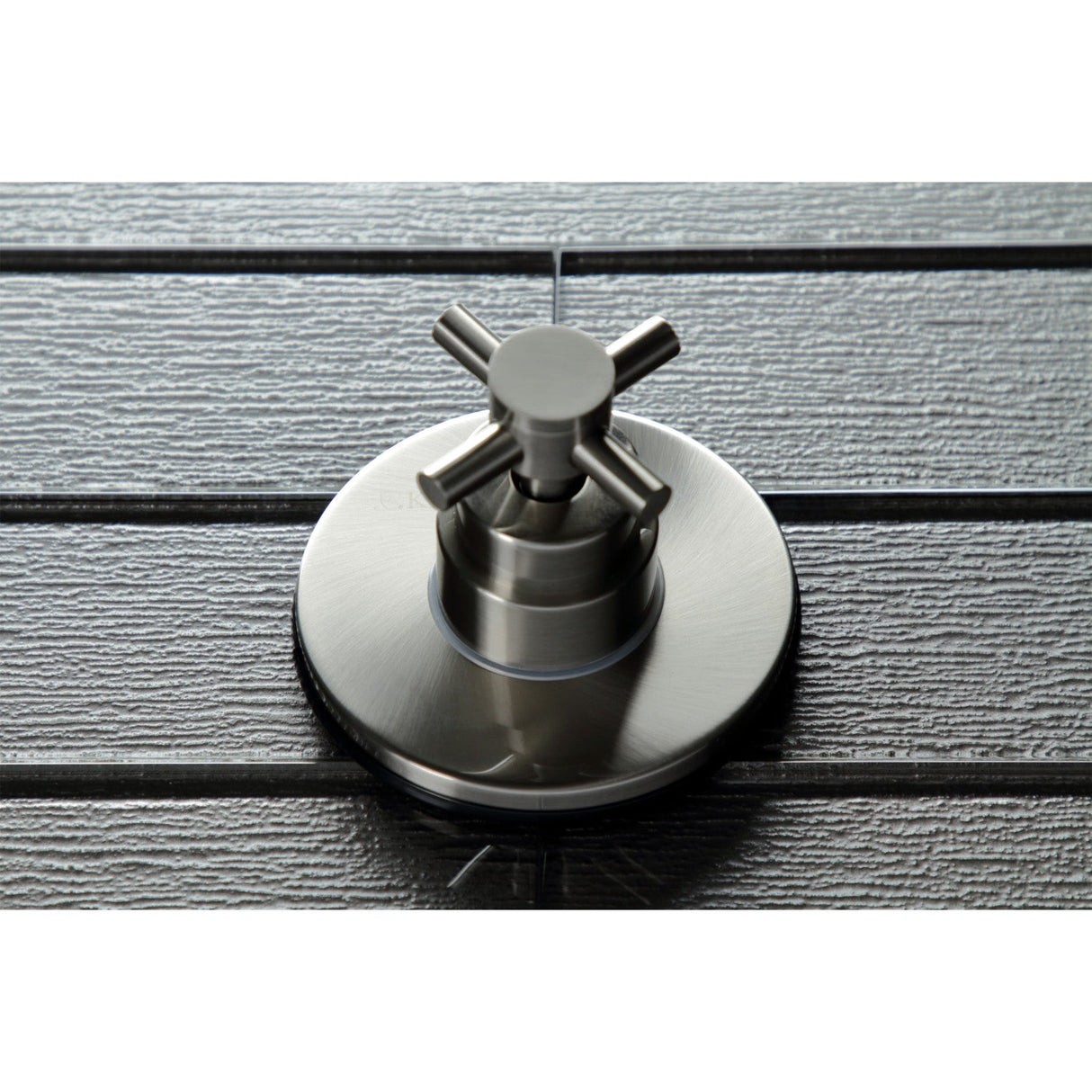 Concord KS3038DX Single-Handle Wall Mount Three-Way Diverter Valve with Trim Kit, Brushed Nickel