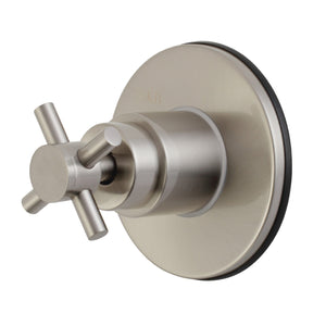 Concord KS3038DX Single-Handle Wall Mount Three-Way Diverter Valve with Trim Kit, Brushed Nickel