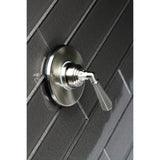 KS3038HL Single-Handle Wall Mount Three-Way Diverter Valve with Trim Kit, Brushed Nickel