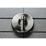 KS3038HL Single-Handle Wall Mount Three-Way Diverter Valve with Trim Kit, Brushed Nickel