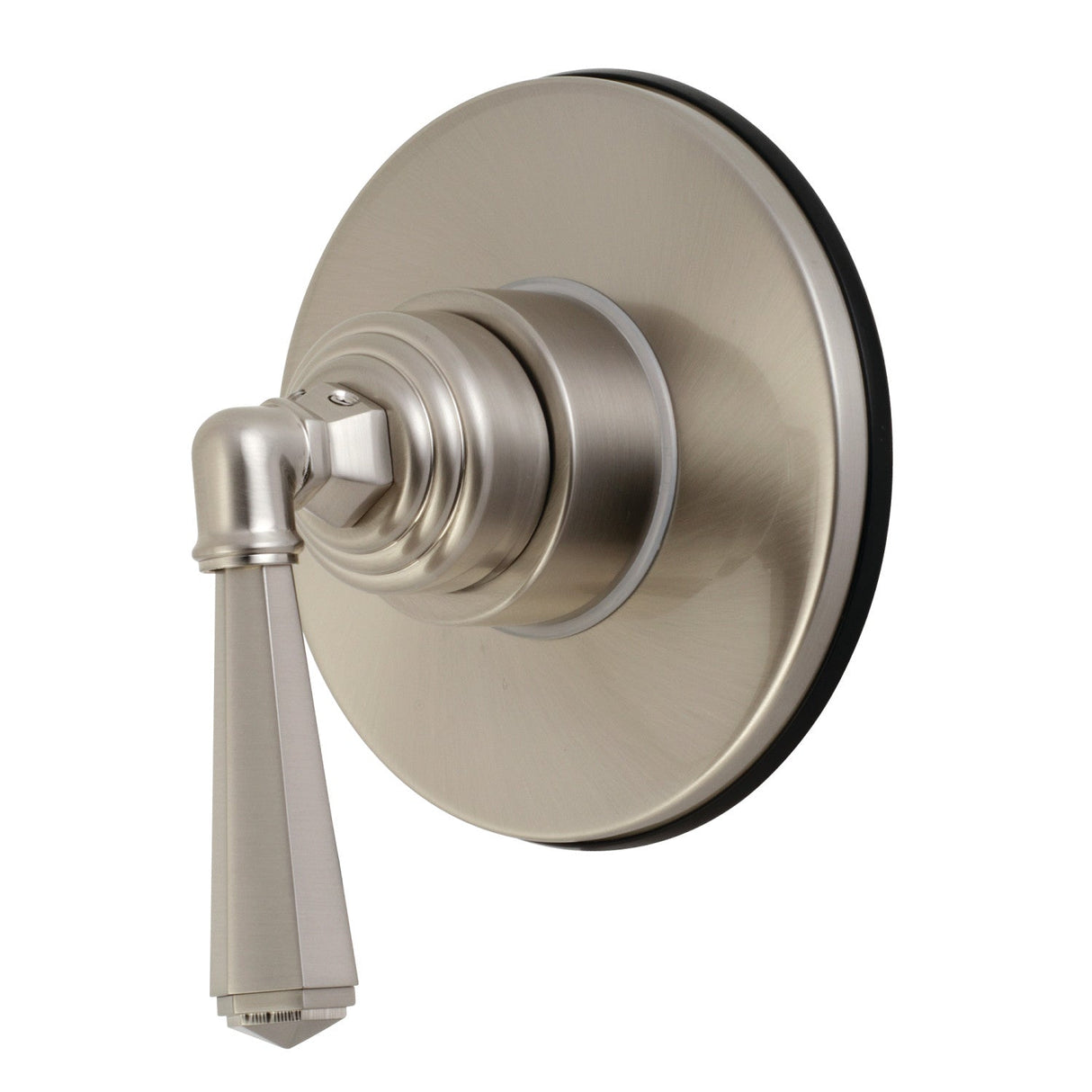 KS3038HL Single-Handle Wall Mount Three-Way Diverter Valve with Trim Kit, Brushed Nickel