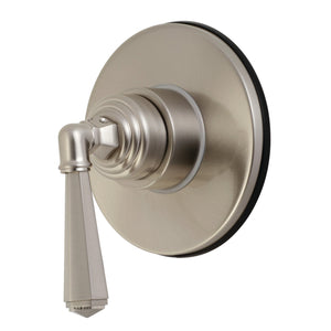 KS3038HL Single-Handle Wall Mount Three-Way Diverter Valve with Trim Kit, Brushed Nickel