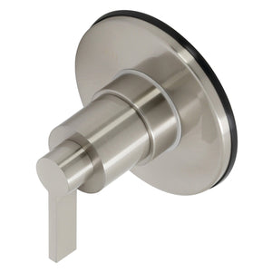 NuvoFusion KS3038NDL Single-Handle Wall Mount Three-Way Diverter Valve with Trim Kit, Brushed Nickel