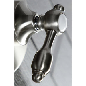 Tudor KS3038TAL Single-Handle Wall Mount Three-Way Diverter Valve with Trim Kit, Brushed Nickel