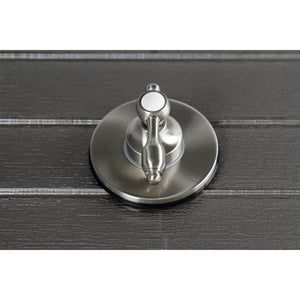 Tudor KS3038TAL Single-Handle Wall Mount Three-Way Diverter Valve with Trim Kit, Brushed Nickel