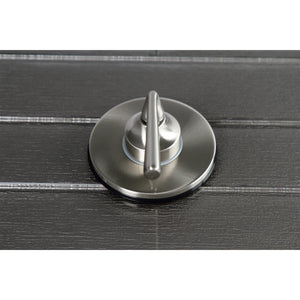 KS3038ZL Single-Handle Wall Mount Three-Way Diverter Valve with Trim Kit, Brushed Nickel