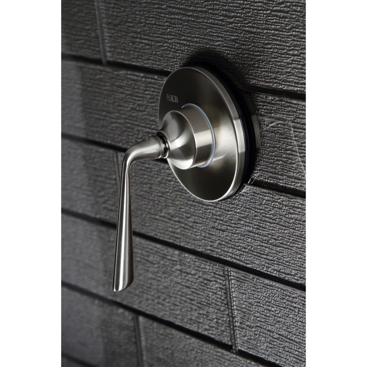 KS3038ZL Single-Handle Wall Mount Three-Way Diverter Valve with Trim Kit, Brushed Nickel