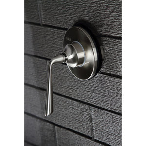 KS3038ZL Single-Handle Wall Mount Three-Way Diverter Valve with Trim Kit, Brushed Nickel