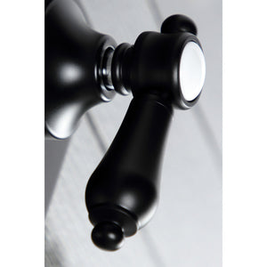 Heirloom KS3040BAL Single-Handle Wall Mount Three-Way Diverter Valve with Trim Kit, Matte Black