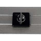 KS3040ZL Single-Handle Wall Mount Three-Way Diverter Valve with Trim Kit, Matte Black