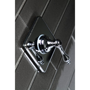 KS3041AL Single-Handle Wall Mount Three-Way Diverter Valve with Trim Kit, Polished Chrome