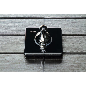 KS3041AL Single-Handle Wall Mount Three-Way Diverter Valve with Trim Kit, Polished Chrome