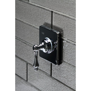 KS3041AL Single-Handle Wall Mount Three-Way Diverter Valve with Trim Kit, Polished Chrome