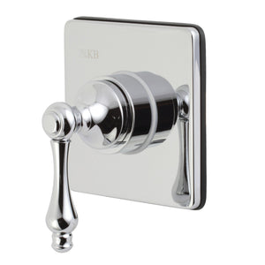 KS3041AL Single-Handle Wall Mount Three-Way Diverter Valve with Trim Kit, Polished Chrome