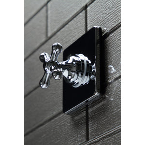 KS3041AX Single-Handle Wall Mount Three-Way Diverter Valve with Trim Kit, Polished Chrome