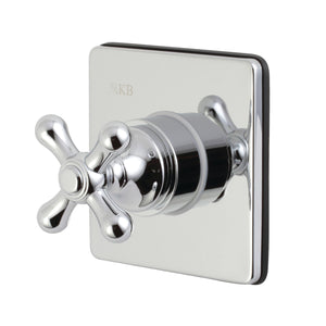 KS3041AX Single-Handle Wall Mount Three-Way Diverter Valve with Trim Kit, Polished Chrome