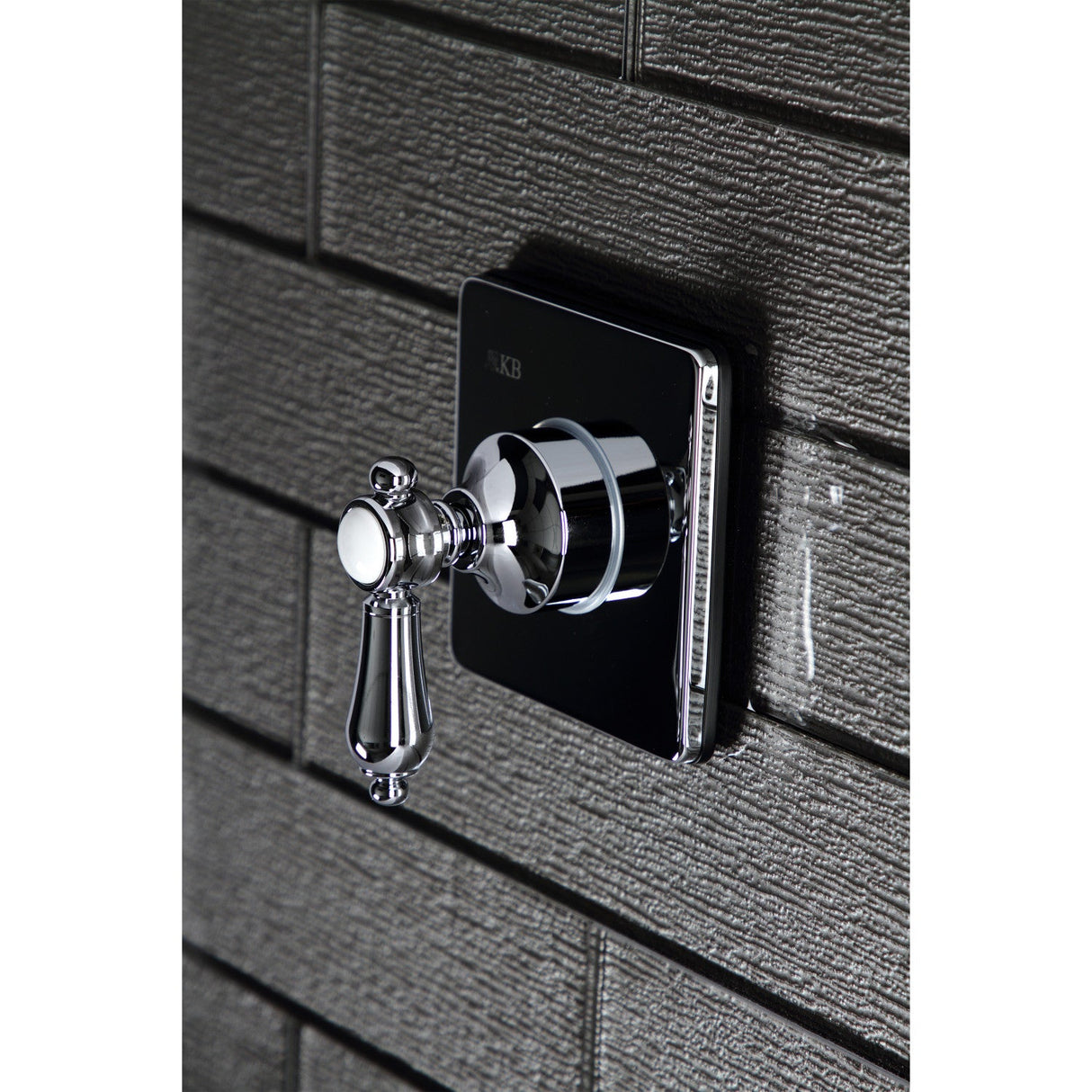 Heirloom KS3041BAL Single-Handle Wall Mount Three-Way Diverter Valve with Trim Kit, Polished Chrome