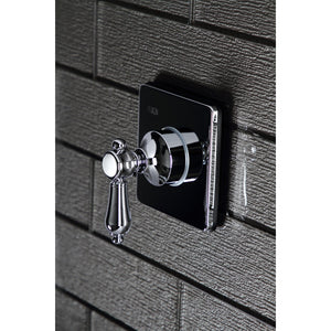 Heirloom KS3041BAL Single-Handle Wall Mount Three-Way Diverter Valve with Trim Kit, Polished Chrome