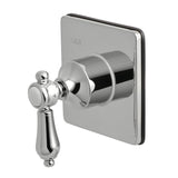 Heirloom KS3041BAL Single-Handle Wall Mount Three-Way Diverter Valve with Trim Kit, Polished Chrome